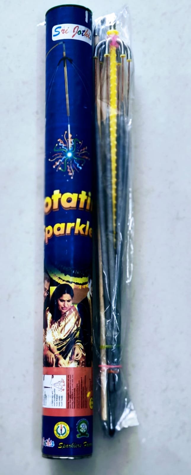 Rotating Sparklers